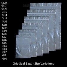 Grip Seal Bags Self Resealable