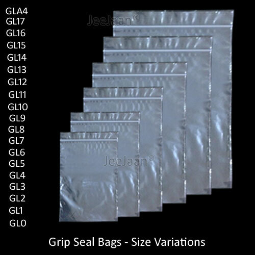 Grip seal bags self resealable - grip,