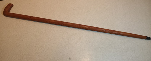 Wooden carved 93cm - carved, walking