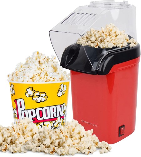 Popcorn maker electric red - electric,