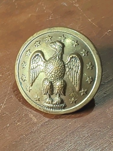 Rare militia gilt brass - militia,
