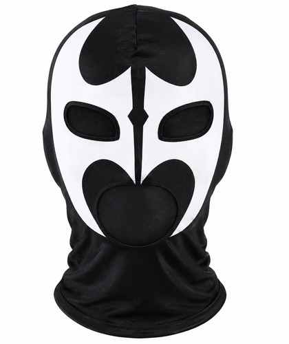 Black mexican wrestler lucha - black,