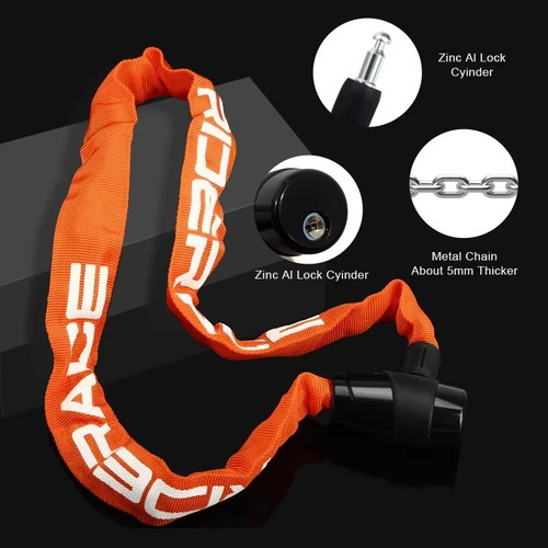 Heavy duty chain lock - heavy, anti