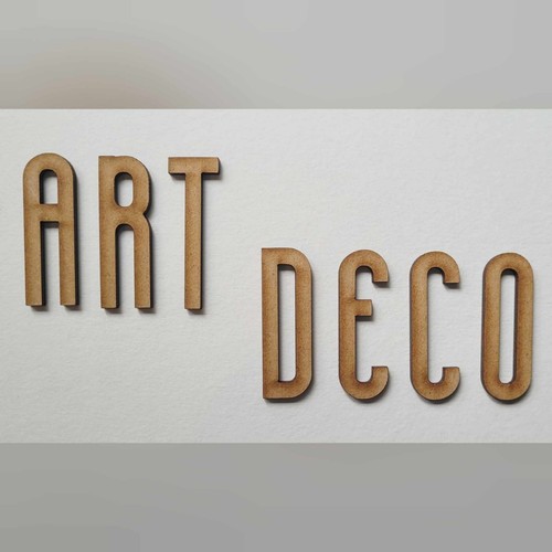 Large wooden letters mdf - letters,