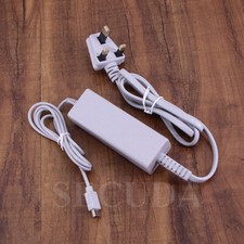 For nintendo wii u Game Pad Power Cable Replacement AC Wall Charger Adapter UK
