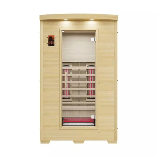 Indoor infrared sauna person - infrared,