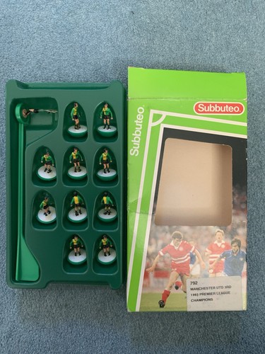Subbuteo 792 manchester united - subbuteo,