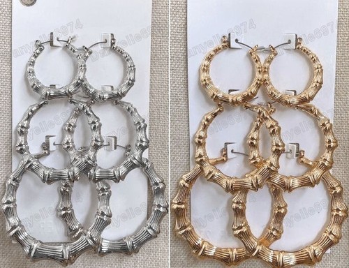 Pairs hoops gold - 3,