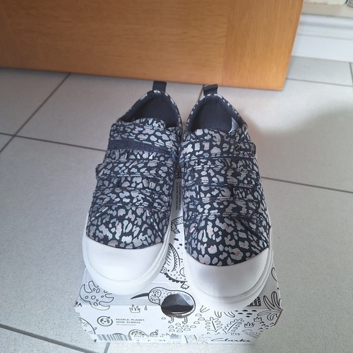 Clarks doodles girls navy - doodles,