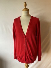 Vintage Pringle of Scotland 100% Pure Cashmere V Neck Cardigan. FREE UK POST