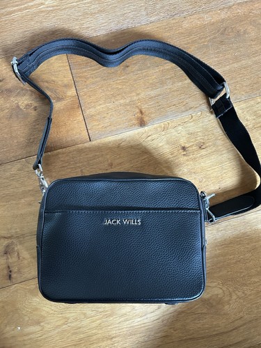 Jack wills black shoulder bag - jack,