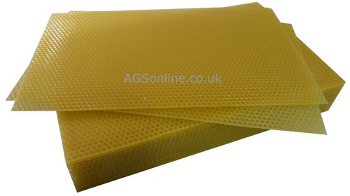 Beeswax foundation sheets - foundation,