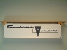 Sunbeam Stiletto Banner Classic Car Show Workshop Wall Display