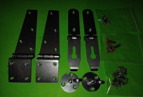 Full hinge hasp catch hardware - hasp,