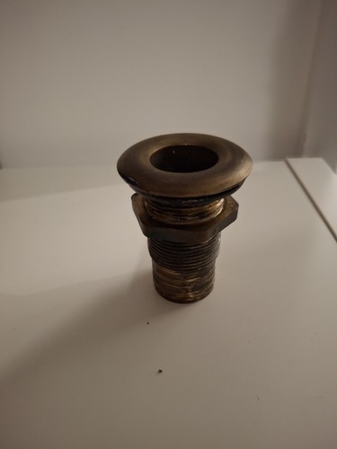 Brass boat bilge - brass, skin