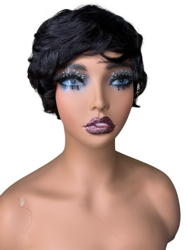 Pixie cut short wig - cut,