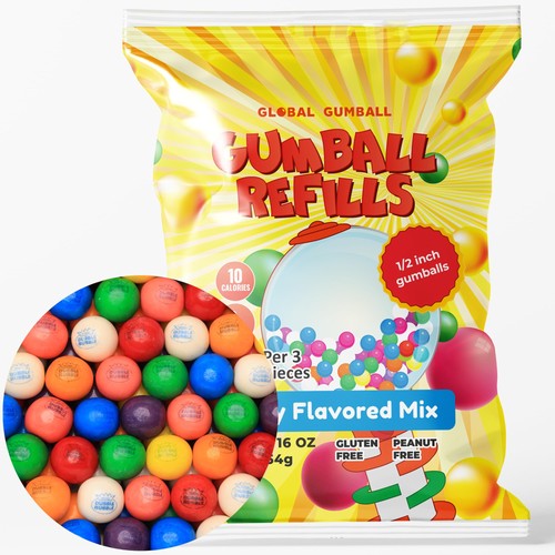 Gumballs for gumball machine - gumballs,