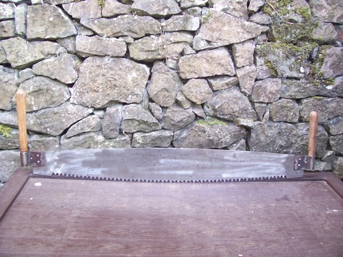 Antique french crosscut - french,