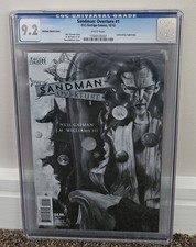 Sandman Overture #1 CGC 9.2 (2013) 1:200 sketch  variant McKean Gaiman DC NM-