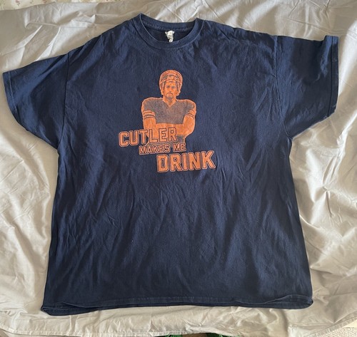 Jay cutler blue 2xl shirt - jay,