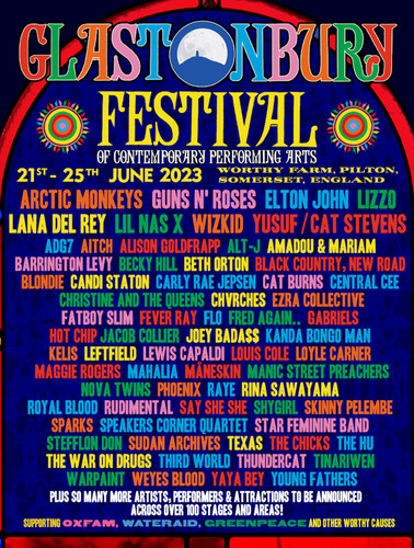 Glastonbury festival 2023 - festival,