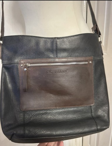 Rowallan brown leather - leather, bag