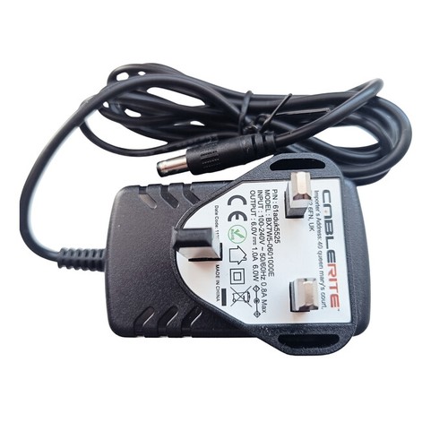 Replacement power supply - 6v,
