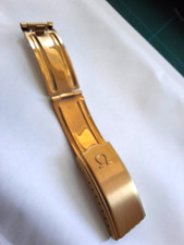 Omega 16mm Gold Plated Clasp