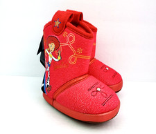 Disney Pixar Toy Story Jessie Toddler Girls Size 9/10 Red Cowgirl Boot Slippers
