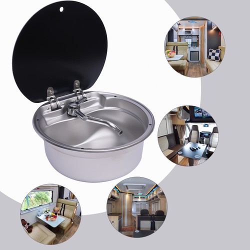 Caravan camper sink 304 - caravan,
