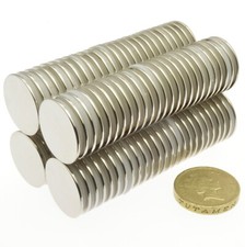 Super Strong Magnets (24mm x 1mm) Powerful * 1.5Kg PULL* Thin Small Disc Magnet