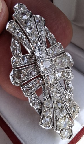 3ct old cut - diamond, platinum