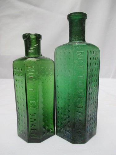 Green flat back - back, coffin