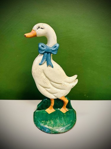 Cast iron door stop - cast,