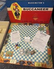 Buccaneer Board Game Vintage 1958 Waddingtons - Complete