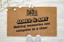 Caravan doormat Perzonalised