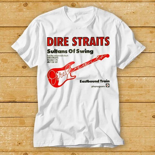 Dire straits shirt music - dire,