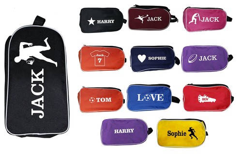 Personalised boot bag football - personalised,