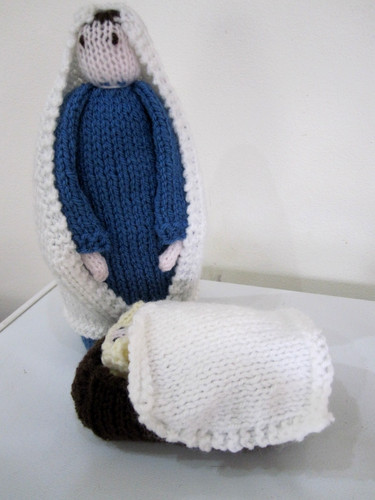 Hand knitted christmas - hand,
