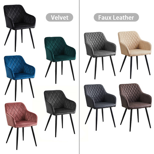 2pcs dining chairs set - dining,