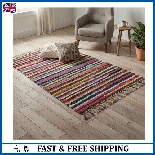 Chindi rag rug 100 - rug, 100%