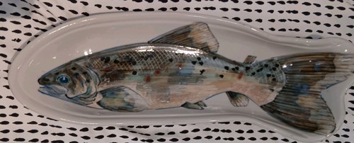 Highland stoneware fish - stoneware,