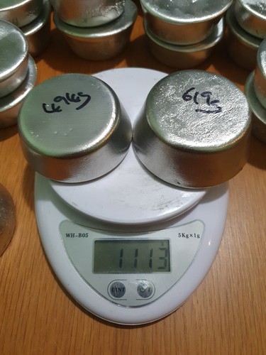 Scrap pewter ingot - pewter, (1000g+)