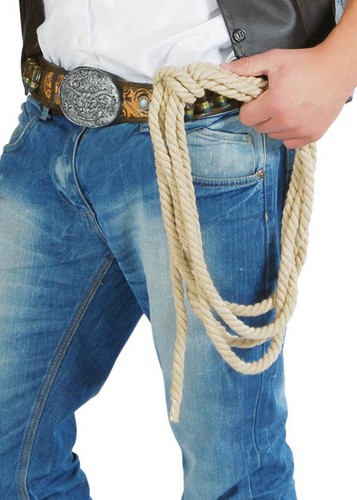 Western cowboy rope prop - western,