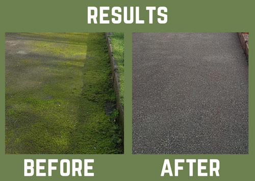 Moss killer for - killer, tarmac