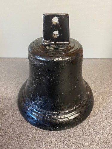 Antique vintage cast iron bell - antique/vintage,