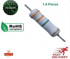 2 Watt Carbon Film Resistors. 60 Values. 0.1 Ohm-820k Ohms. 1-5 Pcs.
