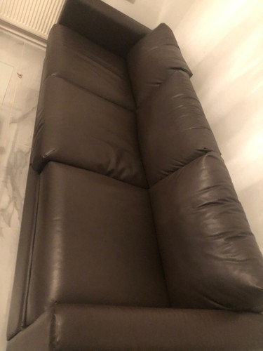 Seat leather sofa - seat, brand