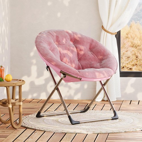Round folding moon chair - moon,