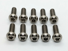 BMW R1100s Boxer Cup Titanium front disc bolt kit Ti rotor mounts